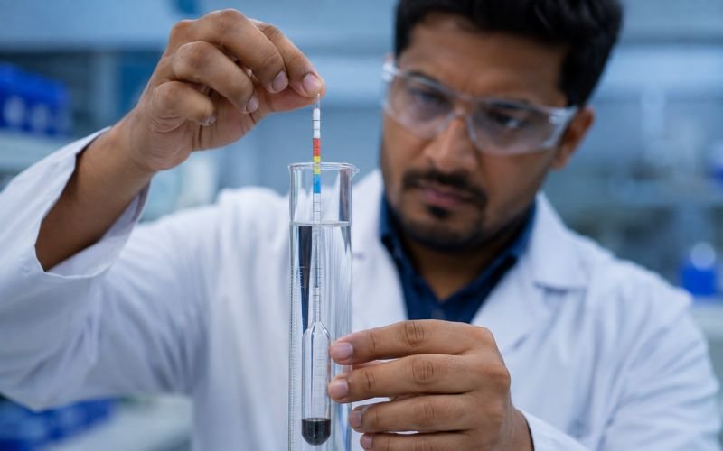 Alcohol concentration verification testing before export