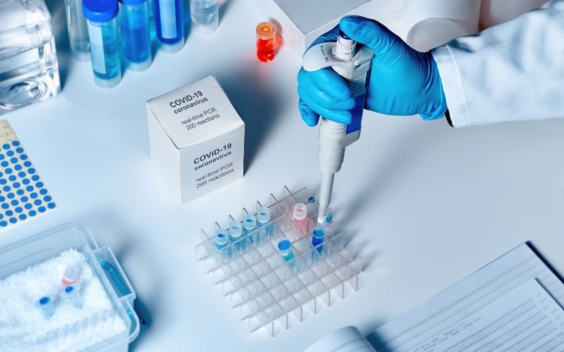 ISO 13485 quality control inspection of diagnostic rapid test kits before export